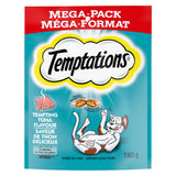 TEMPTATIONS Cat Treats, Tempting Tuna Flavour, 180g (10 Pack)