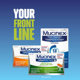 Mucinex, Chest Congestion, 12 Hour Extended-Release Bi-Layer Tablets, Expectorant, 600 mg, 20 Count
