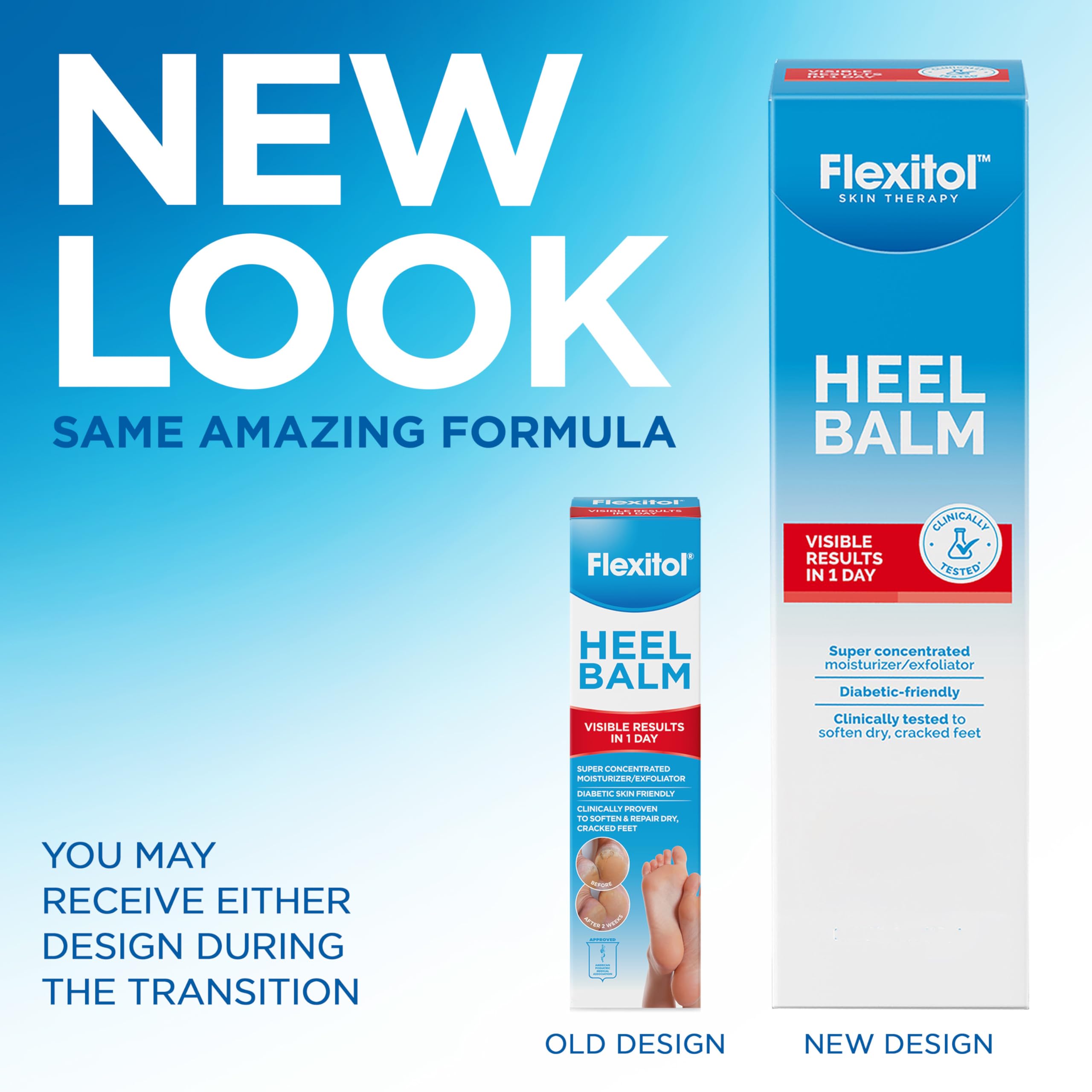 Flexitol Heel Balm Tube, 4 Oz