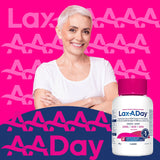 LAX-A-DAY Powder Laxative - No Taste, No Grit, No Sugar - Clinically Proven Relief of Occasional Constipation - Stimulates Bowel Movements - Prevents Gas, Cramping & Bloating (14 doses, 238 g)