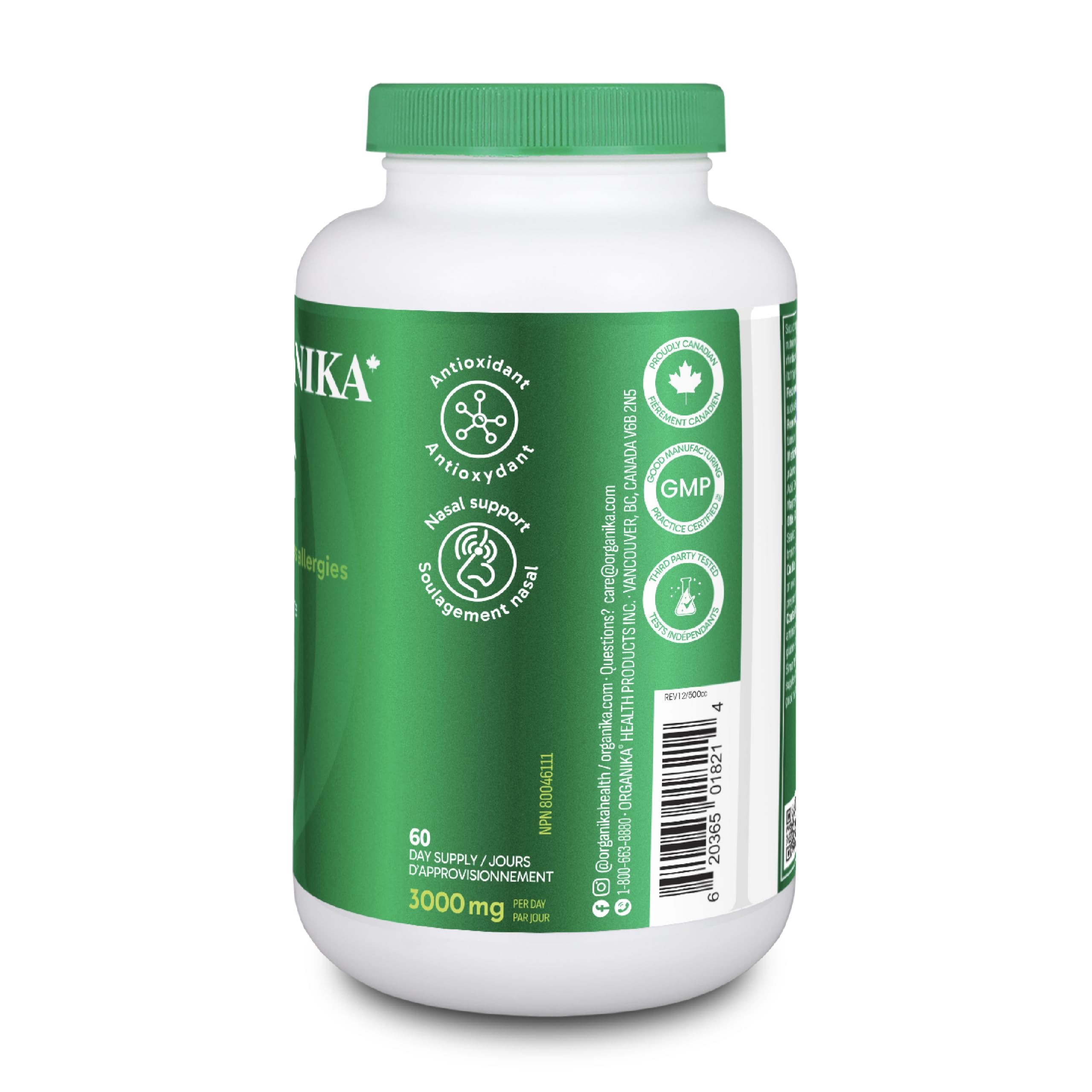 Organika Spirulina 180 Tabs