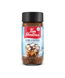 Tim Hortons Instant Iced Coffee, 100g Glass Jar, Dissolves in Cold Water or Milk
