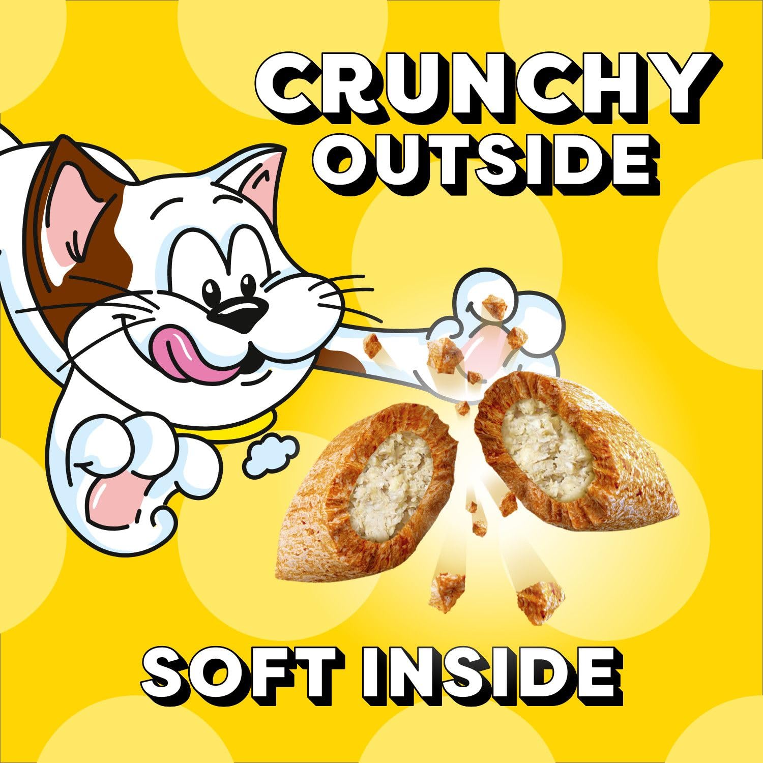 TEMPTATIONS Cat Treats, Tasty Chicken Flavour, 350g