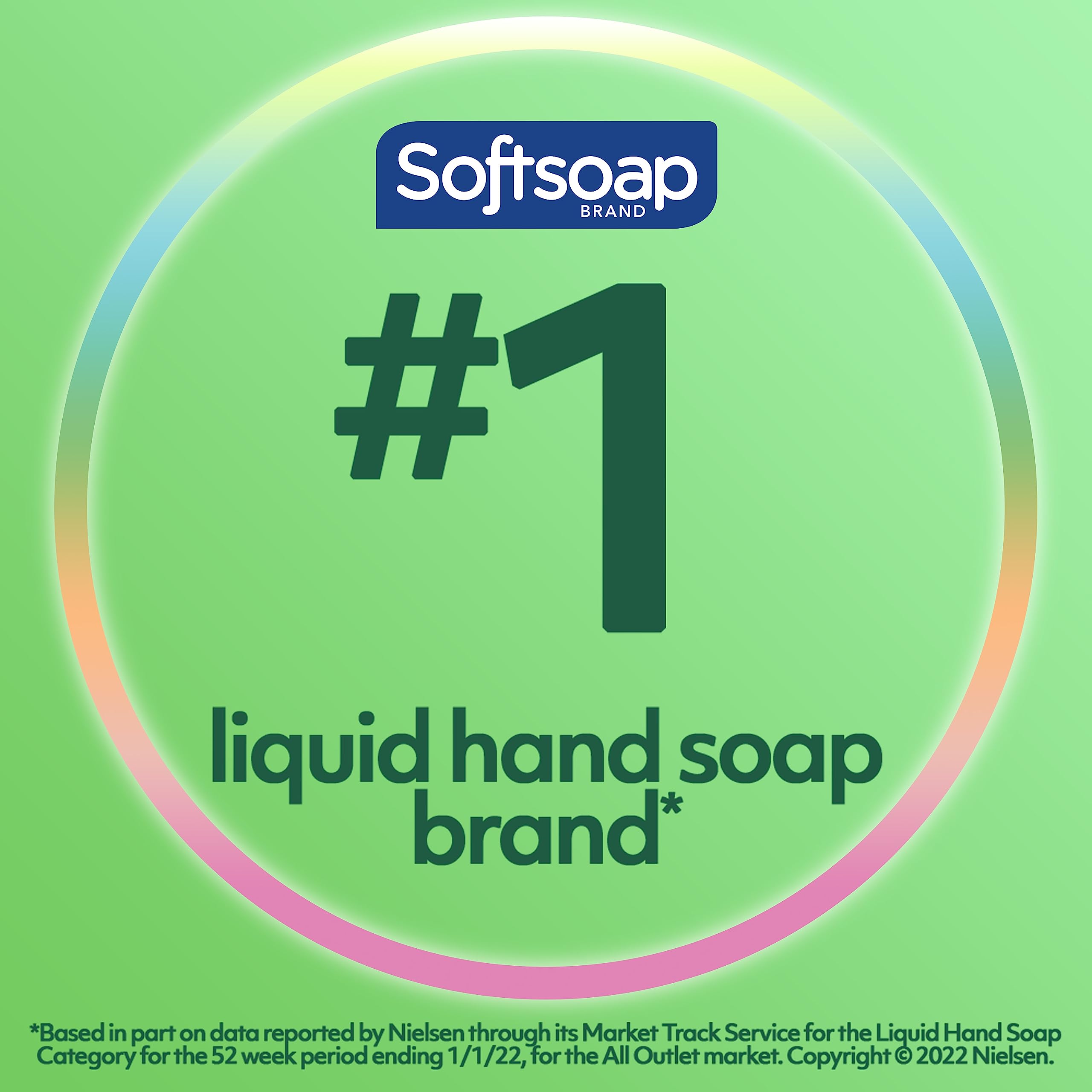Softsoap Liquid Hand Soap Refill, Soothing Clean, Aloe Vera Fresh Scent - 1 Gallon (Pack of 2)