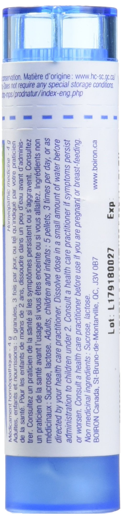 Boiron Caulophyllum thalictroides 9ch,Homeopathic medicine. Each tube contains 4 g (approximately 80 pellets)