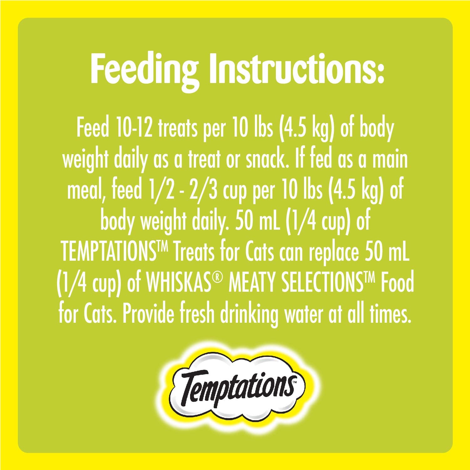 TEMPTATIONS Mix-Ups Cat Treats, Chicken & Catnip & Cheddar, 85g Pouch (24 Pack)