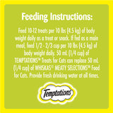 TEMPTATIONS Mix-Ups Cat Treats, Chicken & Catnip & Cheddar, 85g Pouch (24 Pack)