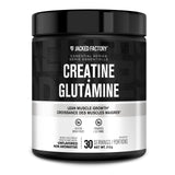 Creatine + Glutamine - Canadian-Owned Supplement with L-Glutamine - 30 Servings