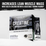 Jacked Factory Creatine Stick Packs - Creatine Monohydrate Powder 5000mg Per Stick - Creatine Supplement for Muscle Growth, Increased Strength, and Improved Athletic Performance - 30 Pack, Unflavoured