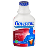 Gaviscon Regular Strength Liquid Soothing Icy Mint, Long-lasting Acid Reflux and Heartburn Relief, 600 ml
