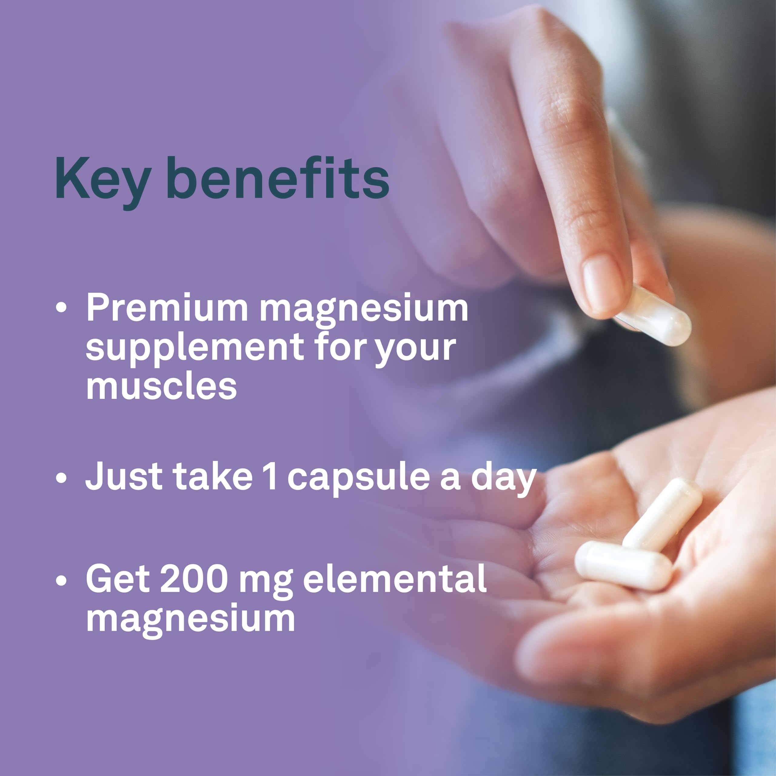 Organika Absolute Iron- Iron Bisglycinate & Magnesium Bisglycinate - 200mg, High Absorption, Muscle Recovery, Heart Support, 120vcaps