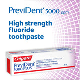 Colgate PreviDent 5000 Plus Care Toothpaste - Fruitastic Fruity Taste - Fluoride Dentifrice for Enamel Protection, Sensitive Teeth Relief - Travel Size. 39 mL