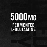 L-Glutamine Powder 500g, 100 Servings - Vegan Fermented L Glutamine for Post Workout Muscle Recovery, Immunity, Digestive Health - Tested & Trusted, No Artificial Fillers - Unflavored