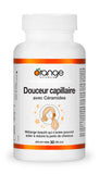 Orange Naturals Hair Bliss 30 Softgels, 30-Day Supply, Nutrient-Rich Formula with Ceramides & Biotin for Stronger, Fuller-Looking Hair, Support Shine, Hydration & Scalp Nourishment, Dairy, Gluten-Free