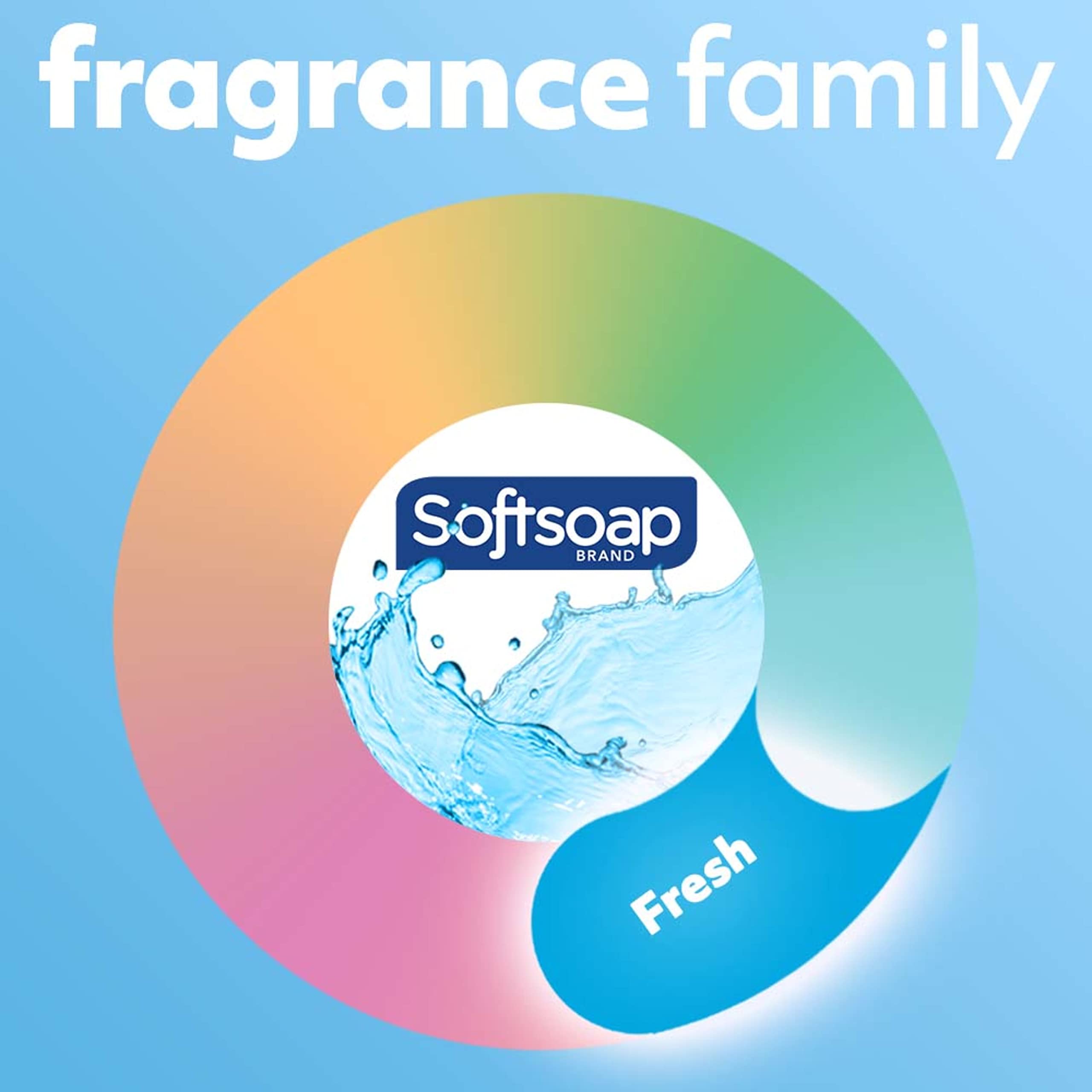 Softsoap Antibacterial Liquid Hand Soap Refill - Aquarium Series - Fresh Scent- Moisturizing Hand Wash, Savon a Main, Dermatologically Tested, for Soft Smooth Skin, 1.47 Liters (Pack of 2) (Packaging May Vary)
