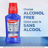 Colgate Peroxyl Antiseptic Mouthwash with 1.5% Hydrogen Peroxide, Alcohol Free Mouth Sore Rinse for Canker Sores and Minor Oral Irritations and Burns, Mild Mint, 500 mL Bottle