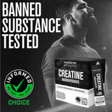 Jacked Factory Creatine Stick Packs - Creatine Monohydrate Powder 5000mg Per Stick - Creatine Supplement for Muscle Growth, Increased Strength, and Improved Athletic Performance - 30 Pack, Unflavoured