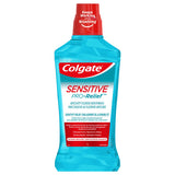 Colgate Sensitive Pro Relief Soothing Fresh Mint Alcohol Free Mouthwash, 1 L
