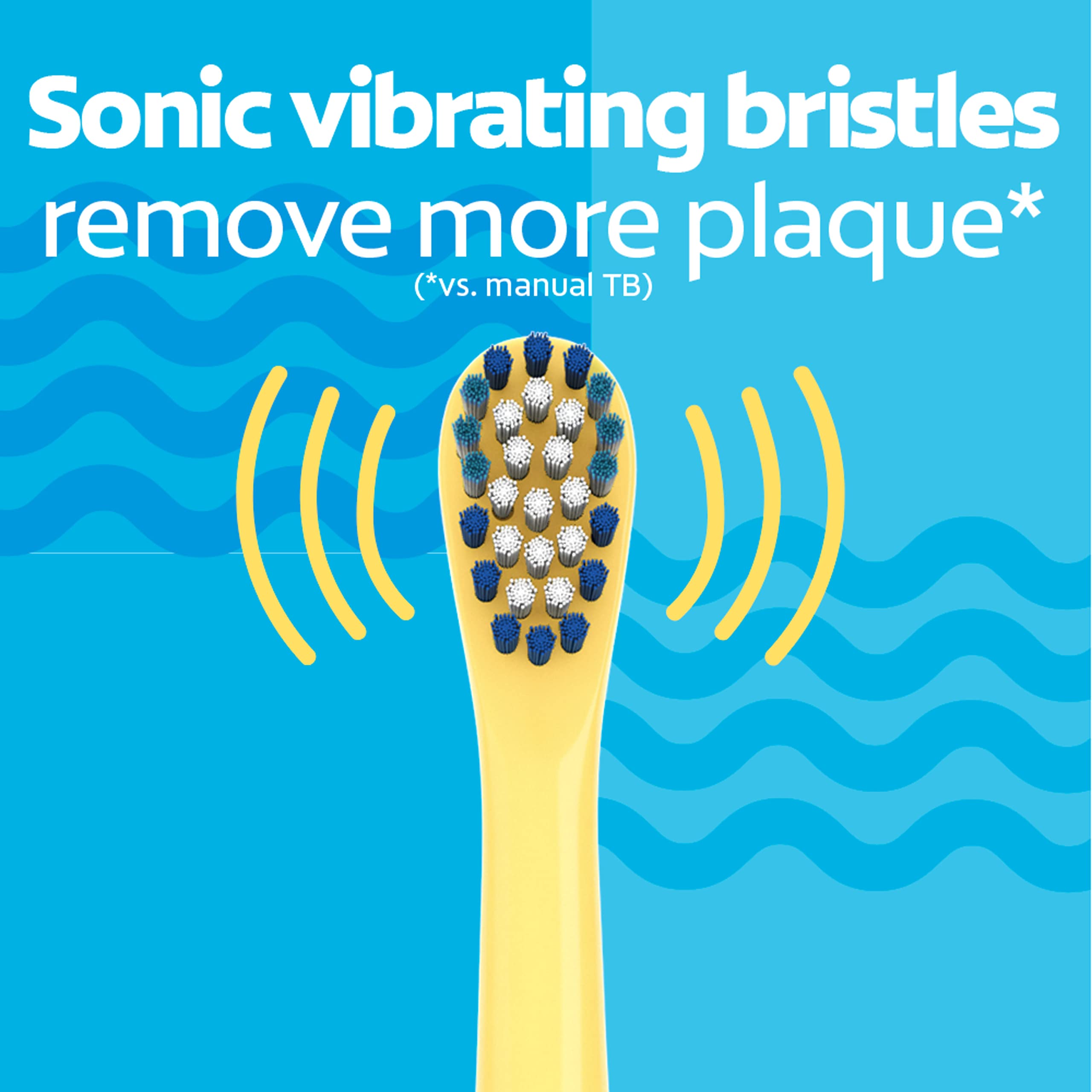 Colgate, Kids Battery Powered Toothbrush Minions Extra Soft Bristles, 1 Count, Color May Vary (Pack of 2)