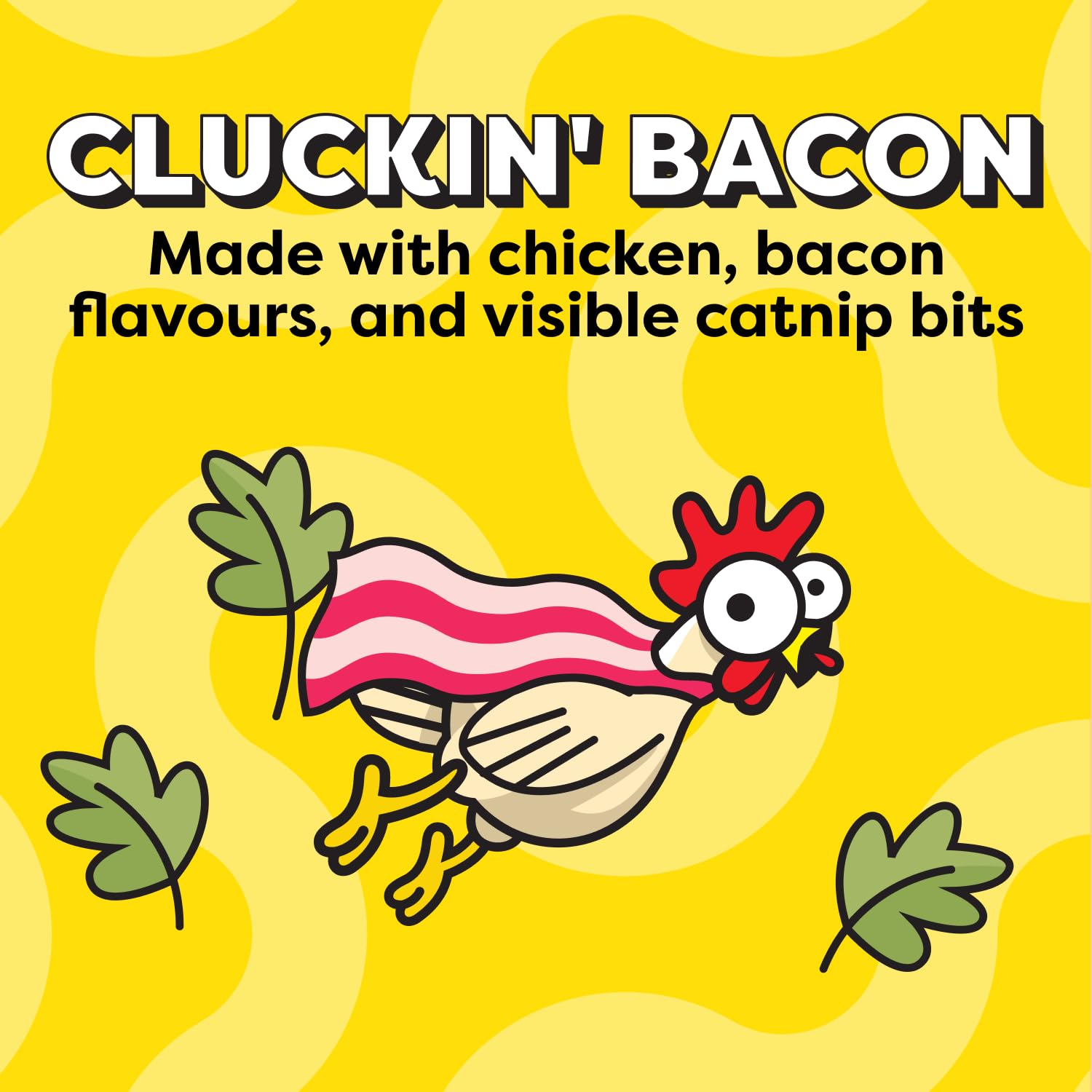 Temptations Wacky Blasts Cat Treats, Cluckin’ Bacon Flavour, 454g Tub (Pack of 2)