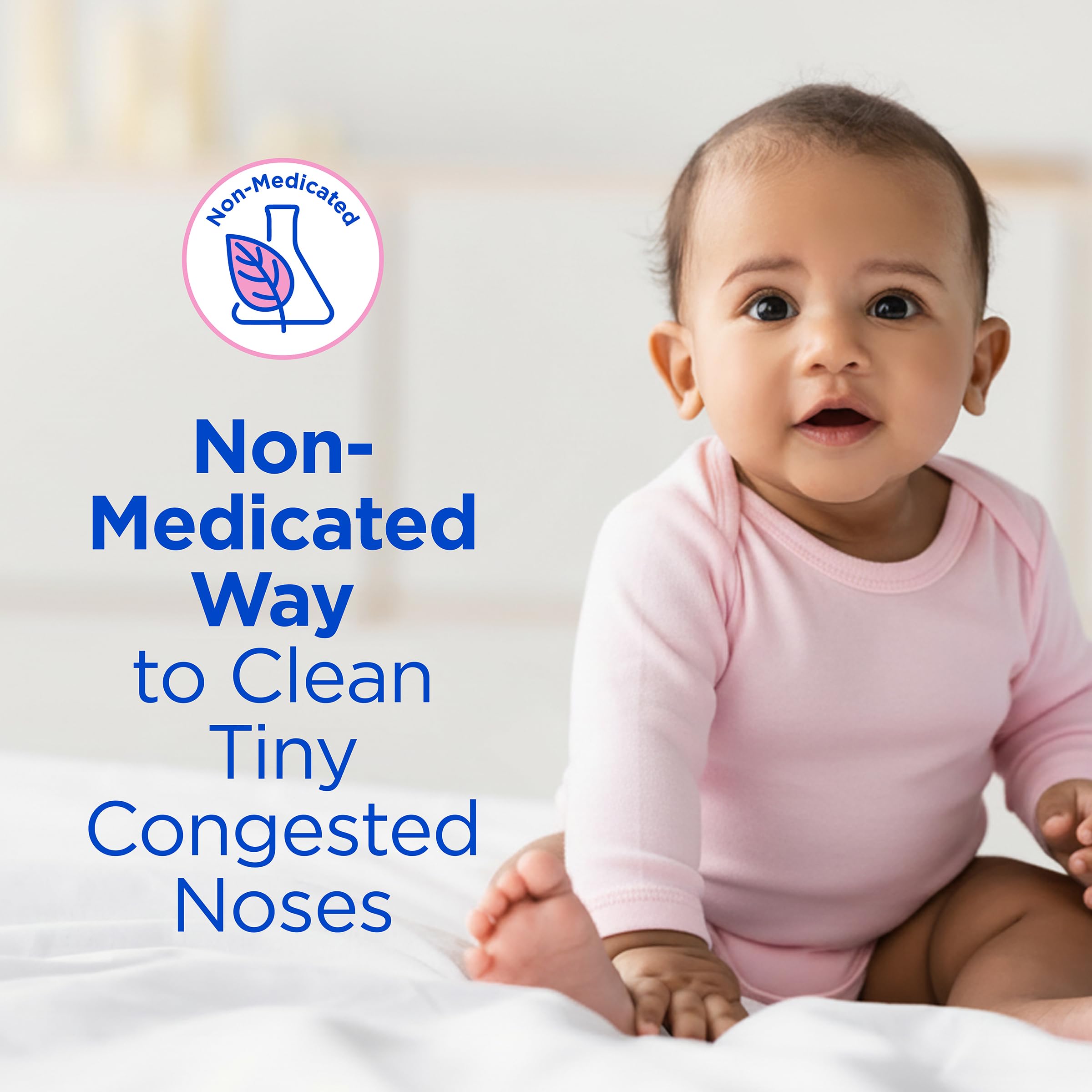 HydraSense Protective Filters for Nasal Aspirator, Baby Nasal Care, Single-Use, 40 Count