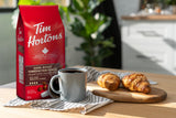 Tim Hortons Dark Roast, Fine Grind Coffee, Dark Roast, Made with 100% Arabica Beans, 652g Bag