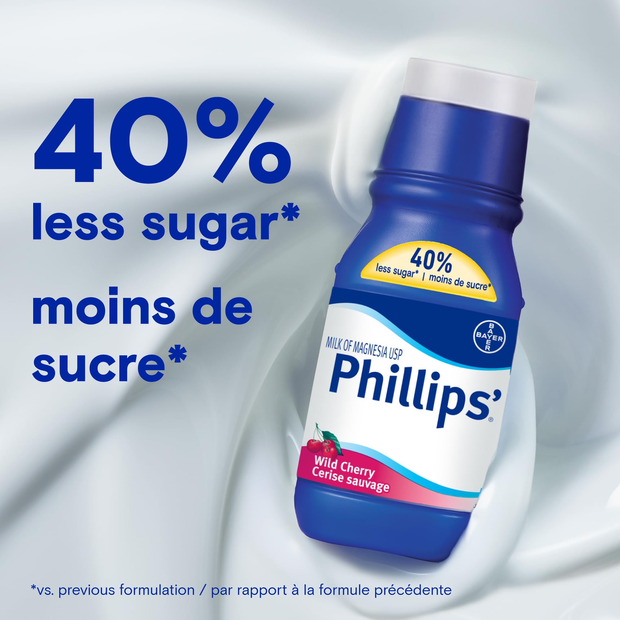 Bayer Phillips Milk of Magnesia Liquid, 350ml