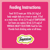TEMPTATIONS Cat Treats, Assorted Variety Pack, 1.02kg (12 small bags)