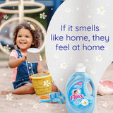 Fleecy Liquid Fabric Softener - Fresh Air - Premium Laundry Softener for Enhanced Comfort and Softness, 3.5 Liters for 148 Loads of Laundry