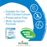 Boiron RhinAllergy for Relief from Allergy Symptoms of Sneezing, Runny Nose, and Itchy Eyes & Optique 1, Eye drops used to relieve minor eye irritations such as dry, itchy or red burning