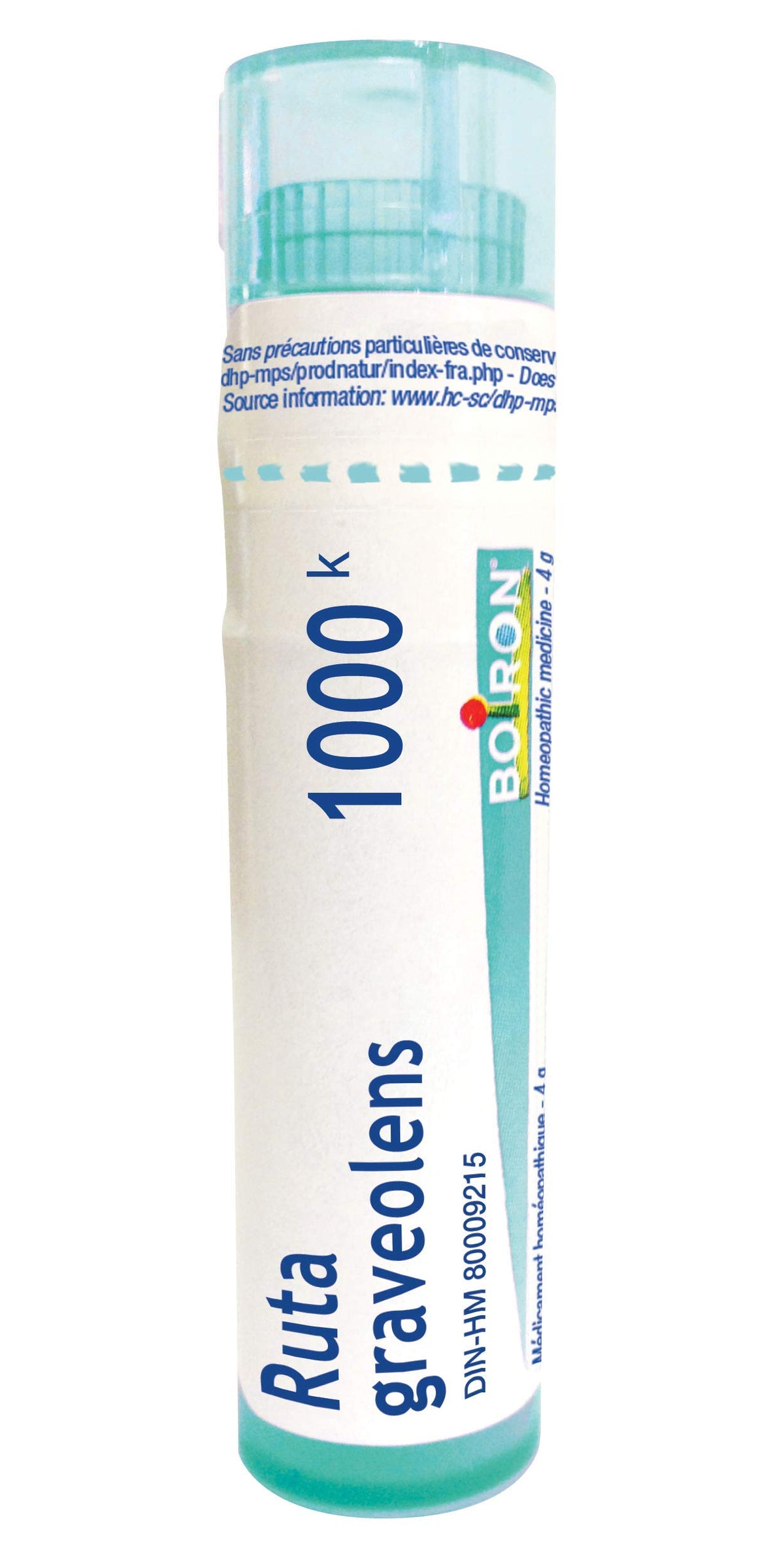 Boiron Ruta graveolens 1m .Homeopathic medicine 3 tubes (4g each tube)