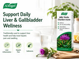 A.Vogel Milk Thistle - Liver Supplement for Liver Health and Gallstones - Treats Symptoms Caused by Liver Pain - Hepatic Pain and Swelling - Sugar, Lactose and Gluten-Free - Vegan - 50 mL