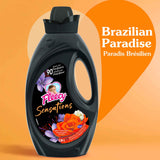 Fleecy Sensations Brazilian Paradise Liquid Fabric Conditioner, 1.36L (Pack of 2)