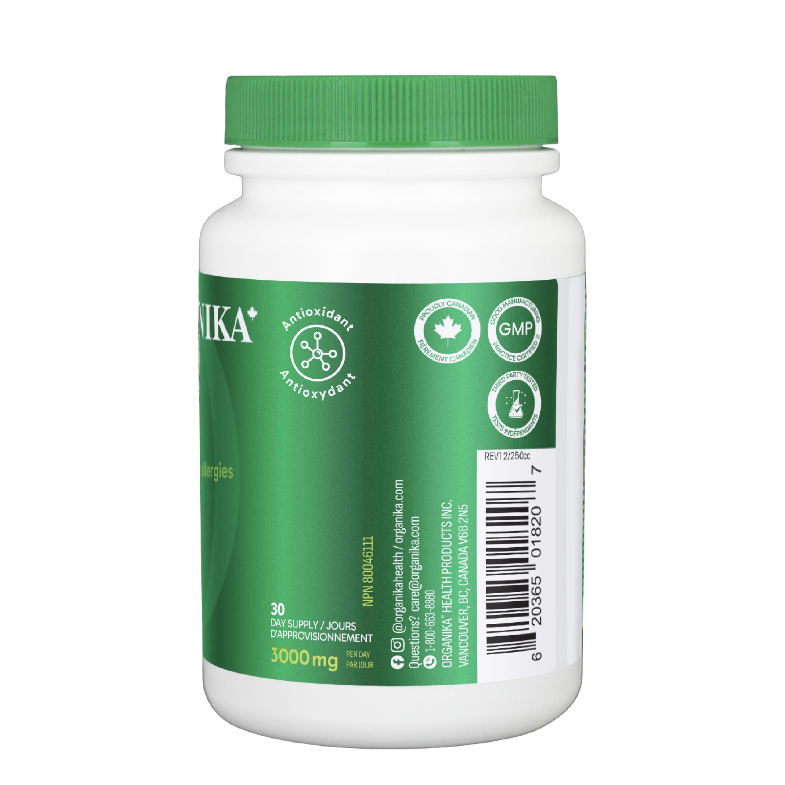 Organika Spirulina 90 Tabs