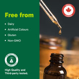 Organika Canadian-Made Vitamin D3 Liquid 2500IU- Olive Oil Base, Immune System Support- 30ml