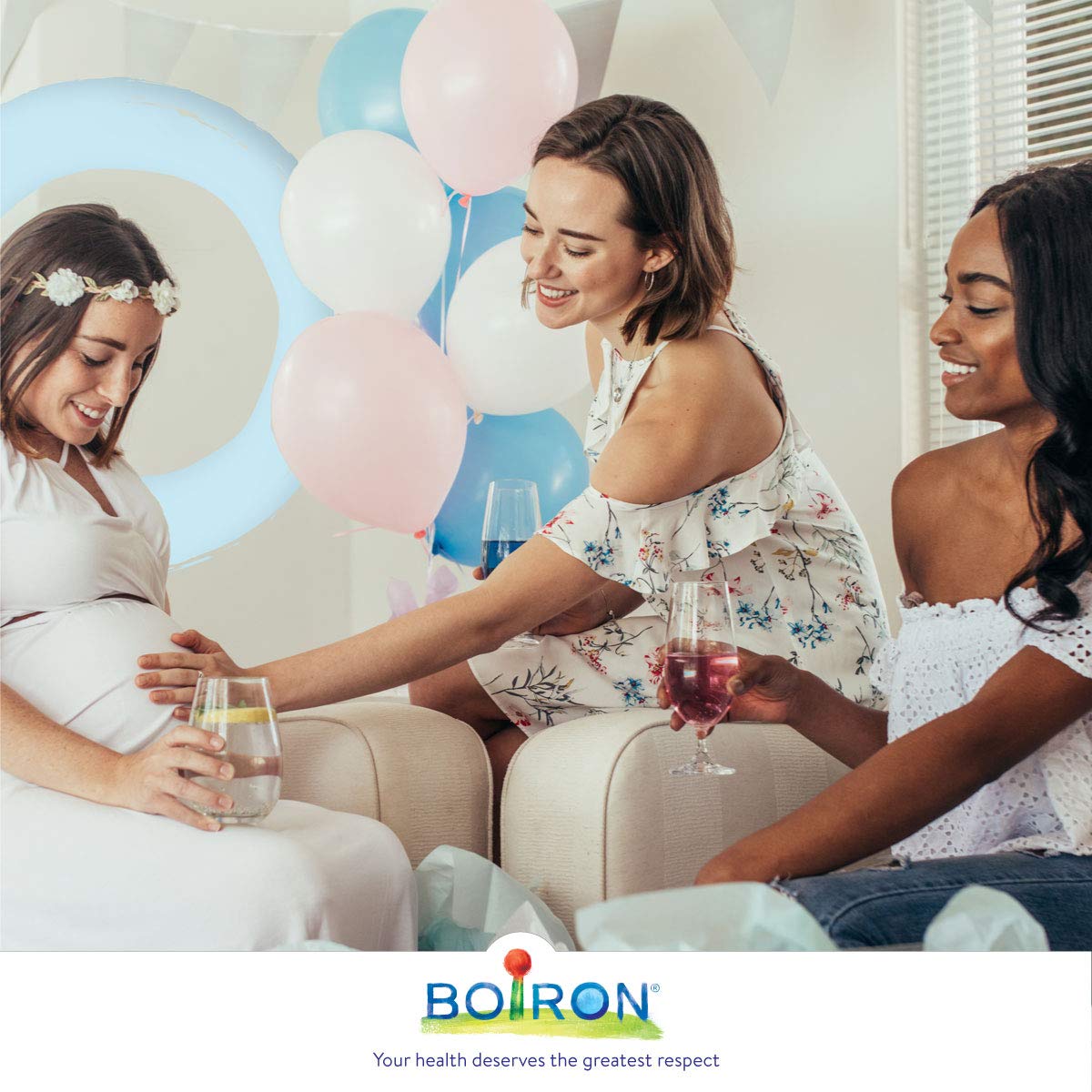 Boiron Baby Box – This gift set contains one box each of Camilia, Cocyntal, and Coryzalia, with 30 doses per product.