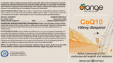 Orange Naturals - CoQ10 Ubiquinol, 30 Softgels 30-Day Supply - Kaneka Ubiquinol CoQ10 100mg - A Coenzyme Q10 for Cardiovascular Health and Headaches Migraine Relief Pills - Nausea and Vomiting Relief