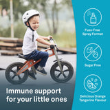 Organika Canadian-Made Kids Zinc Spray with Vitamin C- Orange Tangerine Flavour- Immune Support for your Kids, Easy Spray Format- 30ml