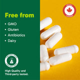 Organika Full Spectrum Plant Enzymes- Helps Break Down Carbs, Fat, Protein, Dairy- 120 vcaps