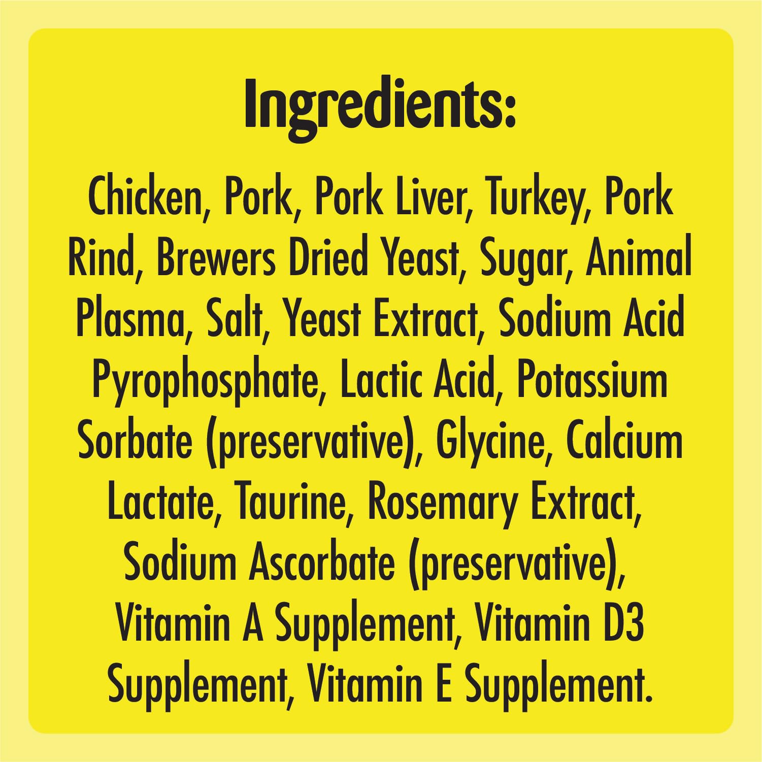 TEMPTATIONS Meaty Bites Cat Treats Adult, Chicken, 42.5g Pouch (7 Pack)