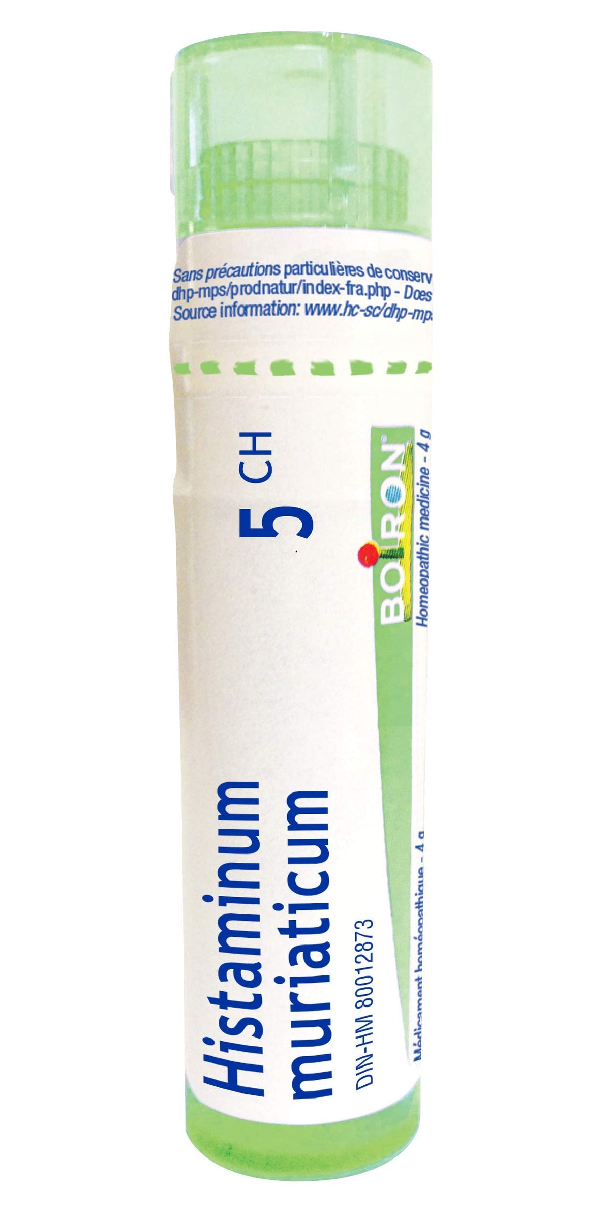 Boiron Histaminum muriaticum 6ch,Homeopathic medicine. Each tube contains 4 g (approximately 80 pellets)