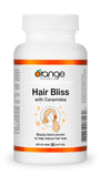 Orange Naturals Hair Bliss 30 Softgels, 30-Day Supply, Nutrient-Rich Formula with Ceramides & Biotin for Stronger, Fuller-Looking Hair, Support Shine, Hydration & Scalp Nourishment, Dairy, Gluten-Free