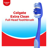 Colgate Whitening & Oral Care Bundle – Optic White Stain Fighter Toothpaste 4-Pack & Extra Clean Manual Toothbrushes 6 Count, Enamel Safe, Fresh Mint, Stain Removal