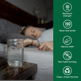 Organika Melatonin 10 mg- Sleep Support capsules – Nighttime Rest & Relaxation Formula – Helps Support Natural Sleep Cycle – Non-Habit Forming – Vegan & Non-GMO – 120 vcaps