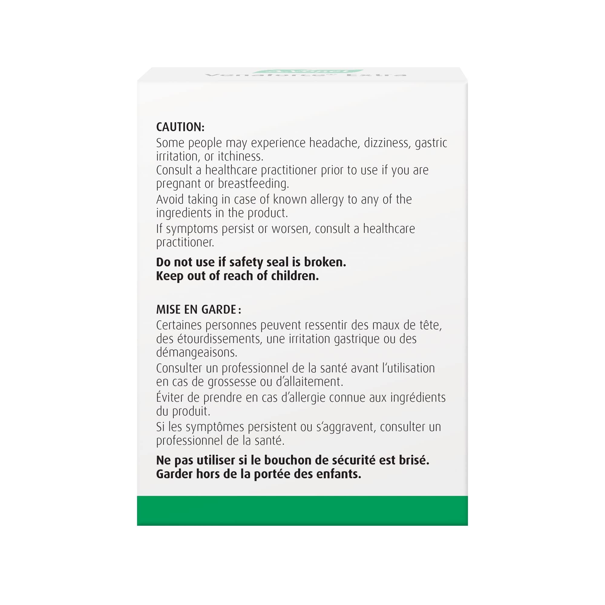 A.Vogel Venaforce Extra Horse Chestnut Tablets - Relieve Symptoms of Varicose Veins and Hemorrhoids - Gastro-Resisiant Coating - 1 Month Supply - 30 Tablets