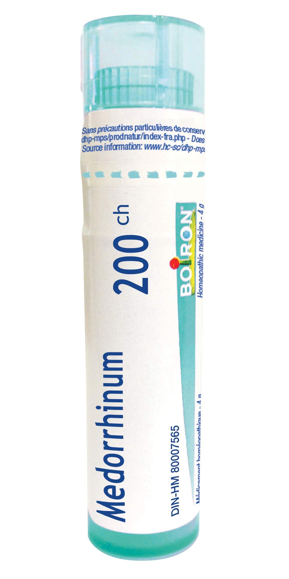 Boiron Medorrhinum 200ch,Homeopathic medicine. Each tube contains 4 g (approximately 80 pellets)