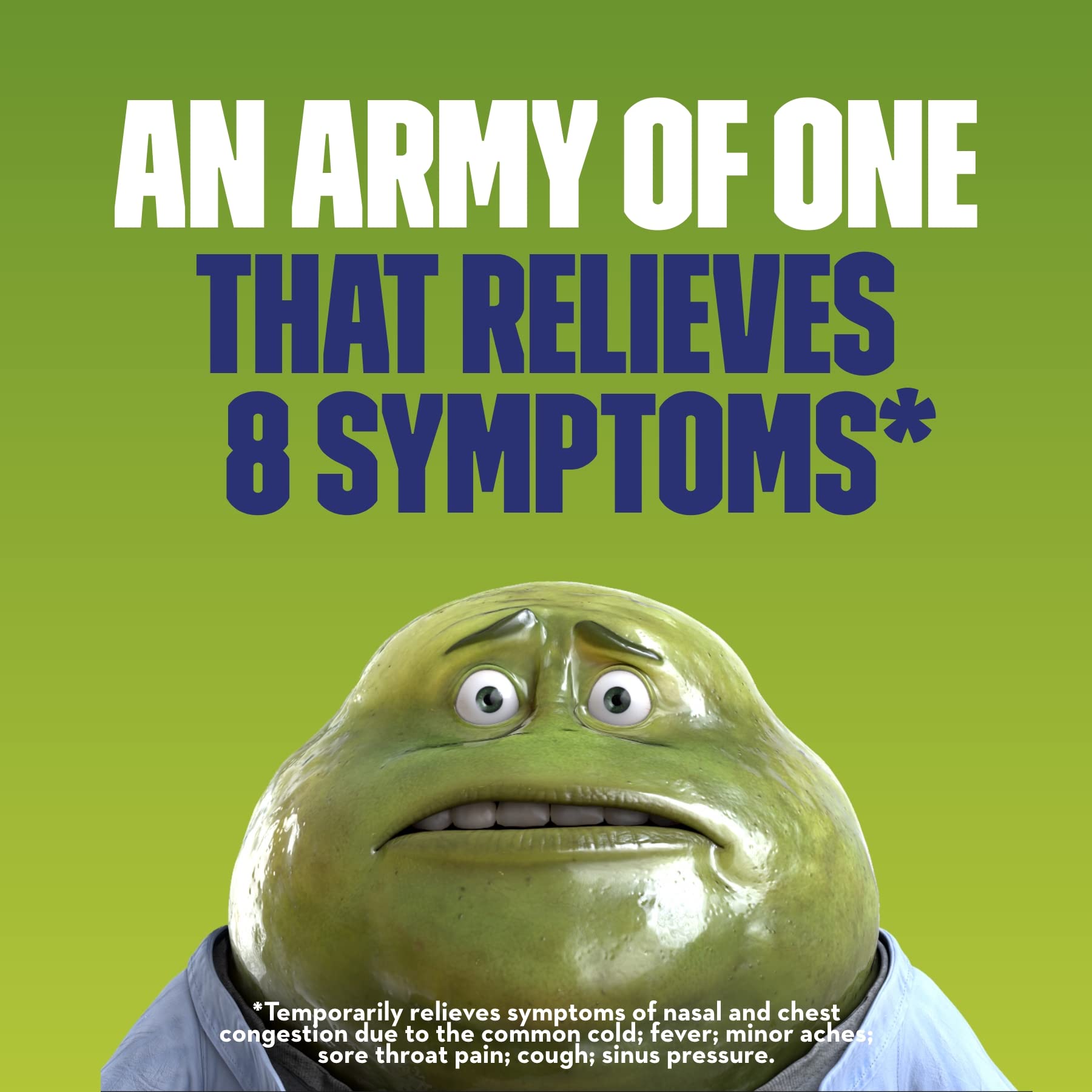 Mucinex Multi-Action Congestion,Cold & Flu Caplets, 20 count