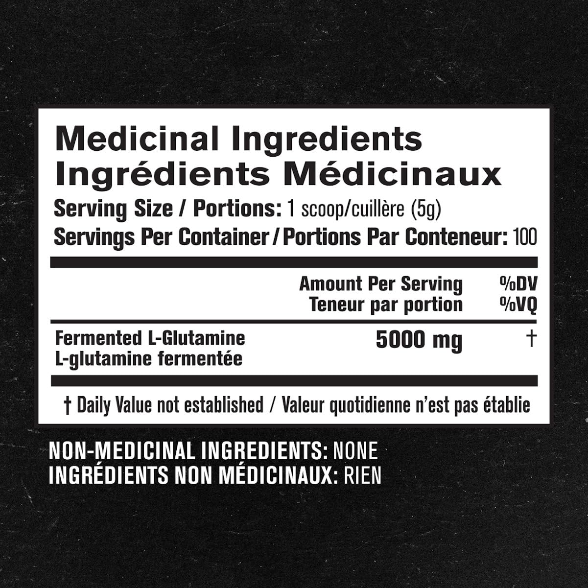 L-Glutamine Powder 500g, 100 Servings - Vegan Fermented L Glutamine for Post Workout Muscle Recovery, Immunity, Digestive Health - Tested & Trusted, No Artificial Fillers - Unflavored