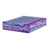 Mentos Chewy Mints, Grape - Pack of 40 Rolls (280 Pieces), 37g per roll
