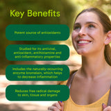 Organika Quercetin with Bromelain- High Availability, Immune System Support, Allergy and Inflammation Support- 120tabs